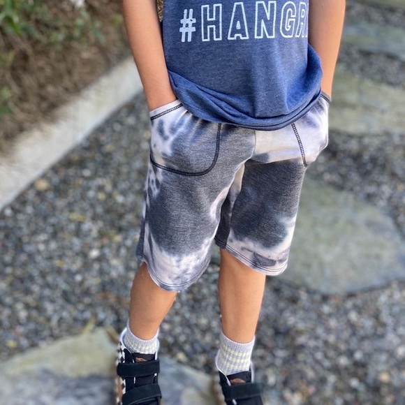 Pixie Lane Tie Dye Shorts - Picture 1 of 3